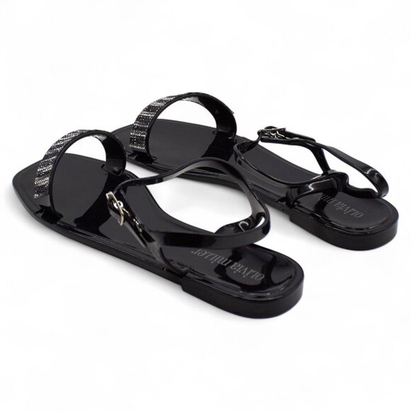 Olivia Miller Womens Calabria Open Toe Jelly Sandals - Picture 7 of 7